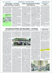 Europäisches Treffen aller Neustädter – Cristian, Brasov