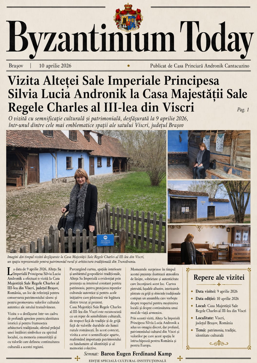 Vizita la Viscri